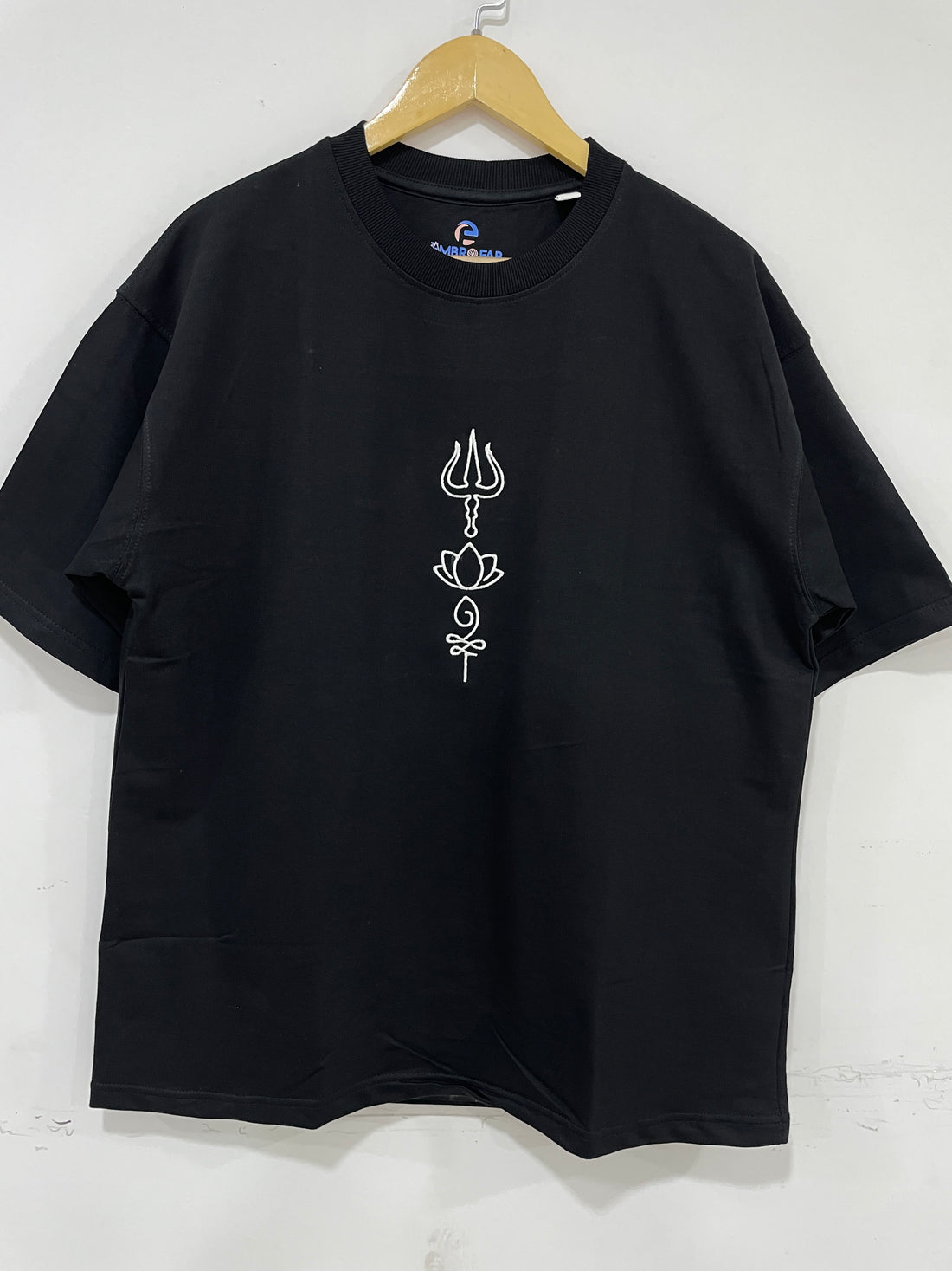 Shiva Embroidery Oversized T-Shirt