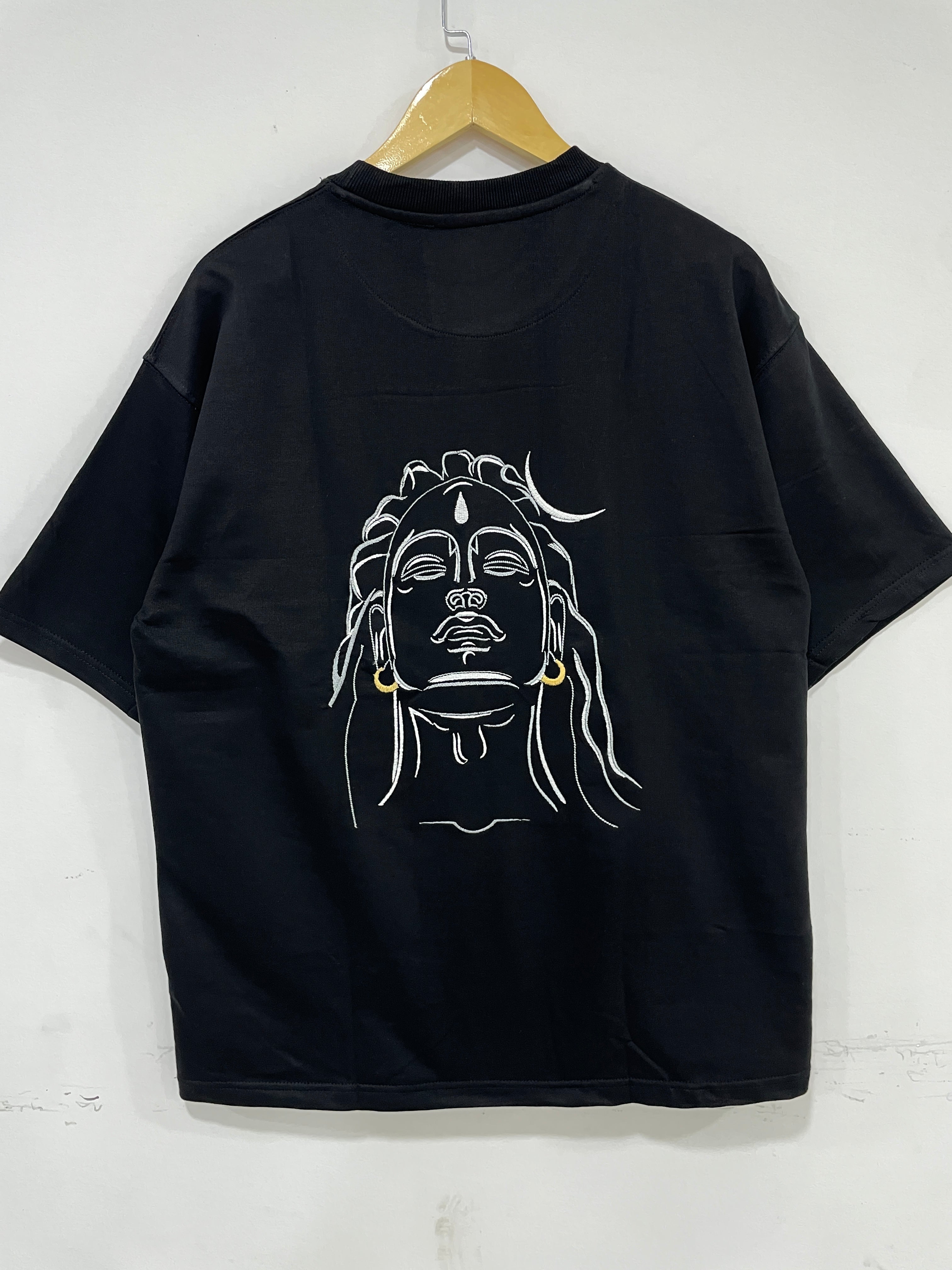 Shiva Embroidery Oversized T-Shirt