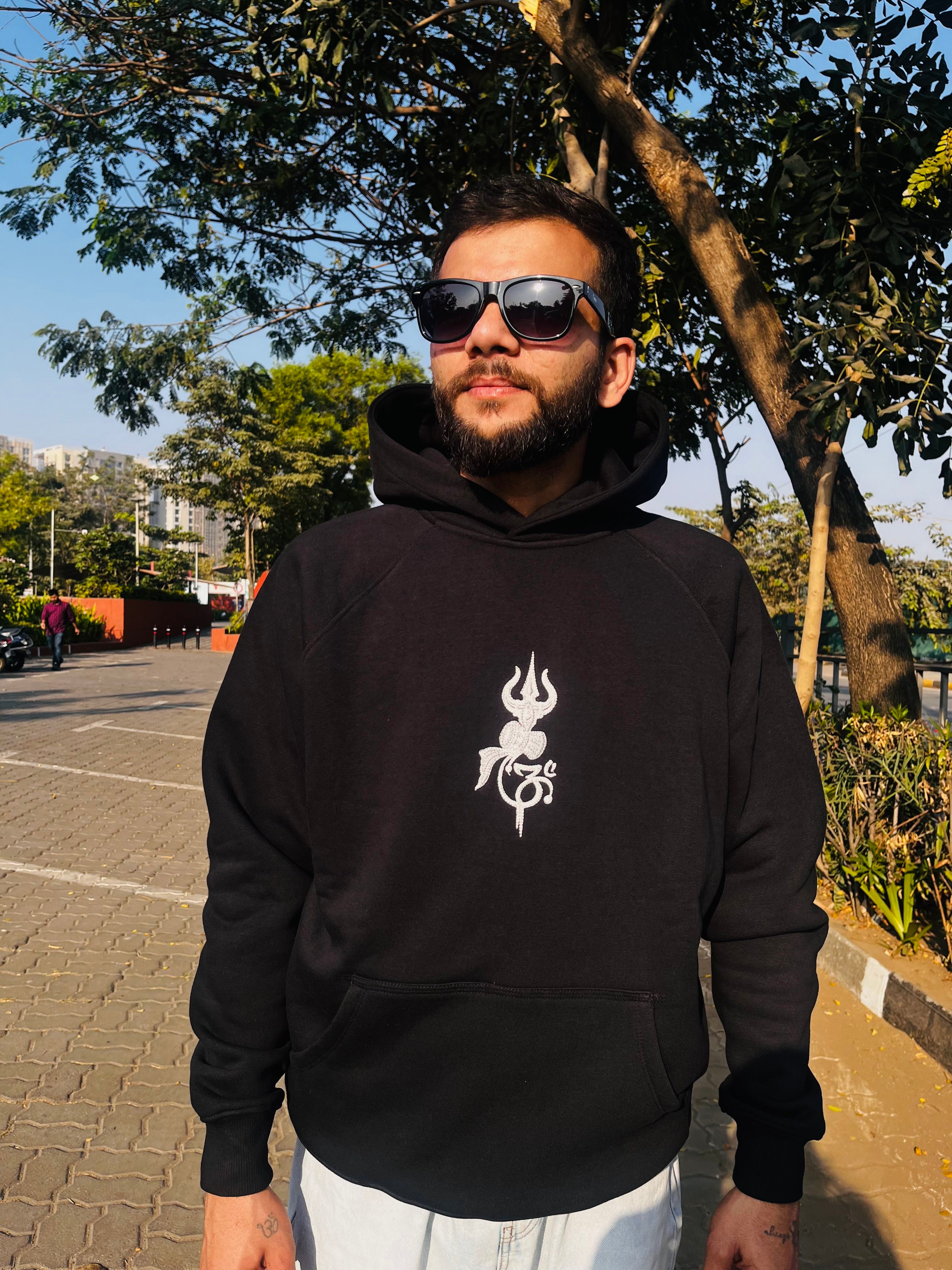 Black Shiva Oversized Unisex Hoodie