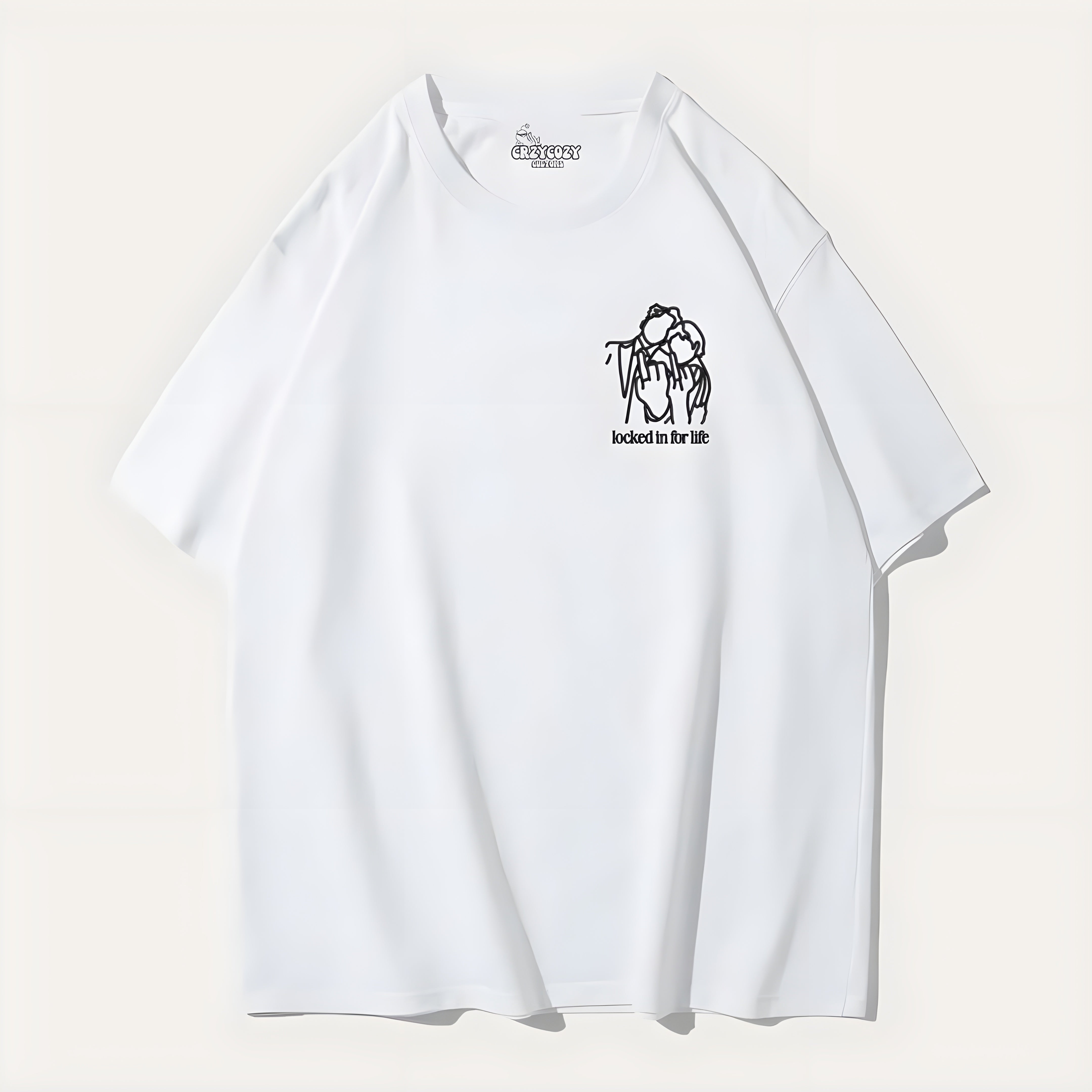 Personalised Photo Outline Oversized Tee