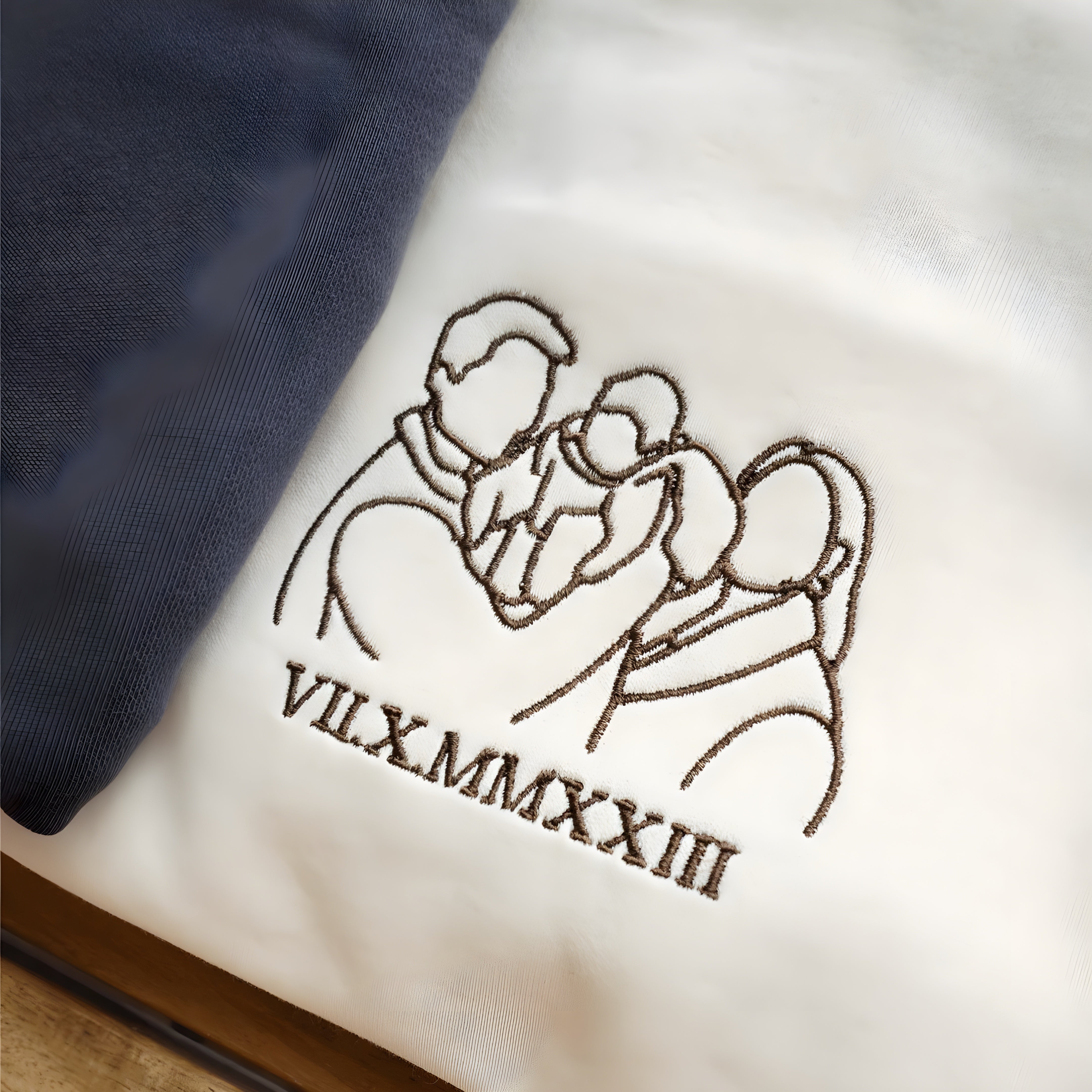 Personalised Photo Outline Oversized Tee